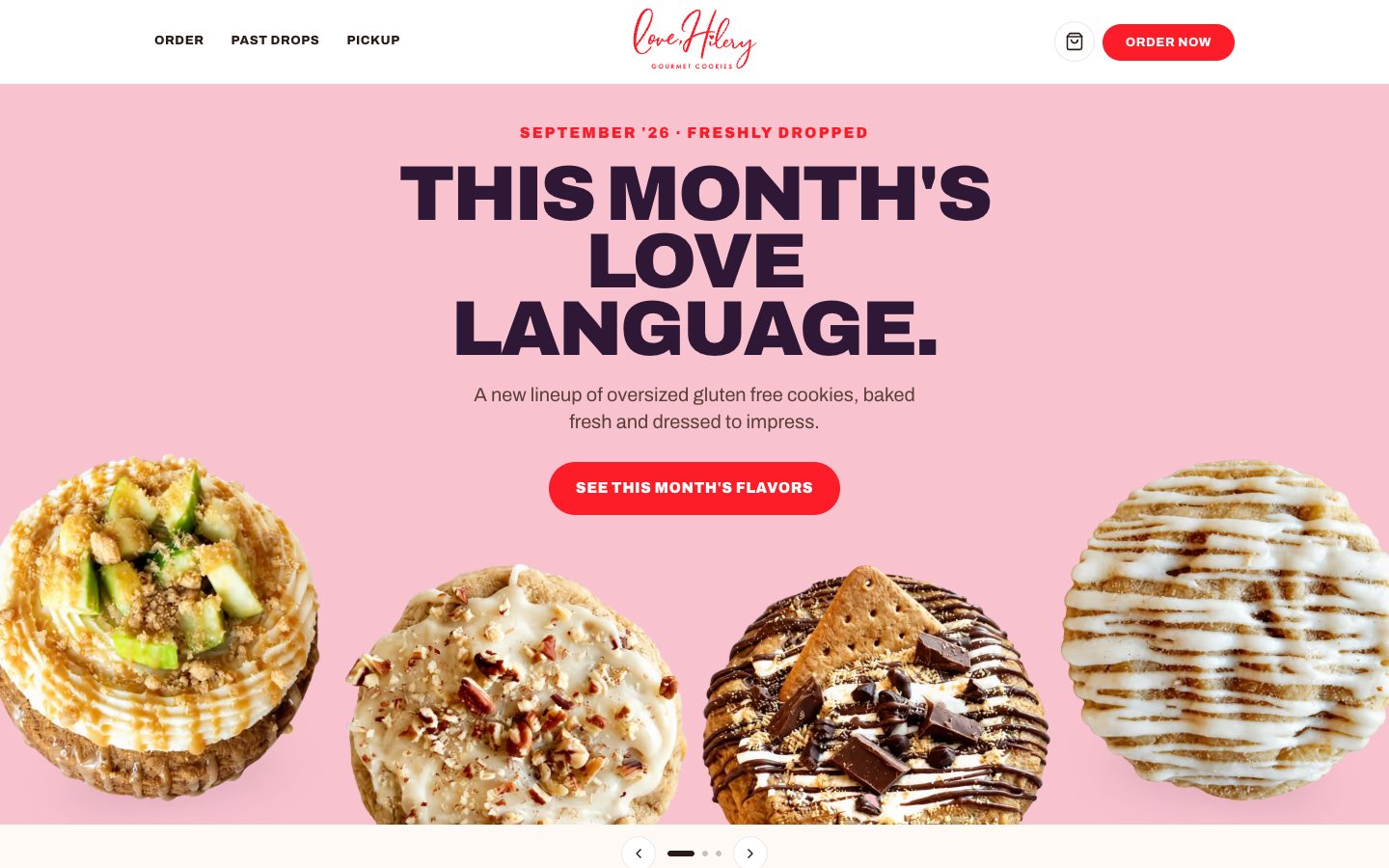 Love, Hilery website