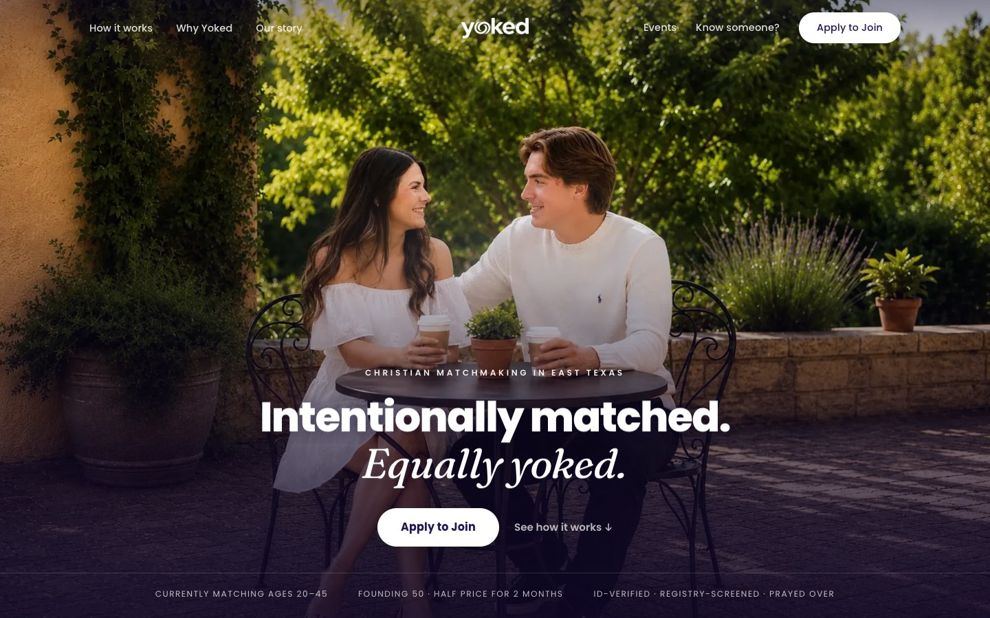 Yoked Matchmaking website